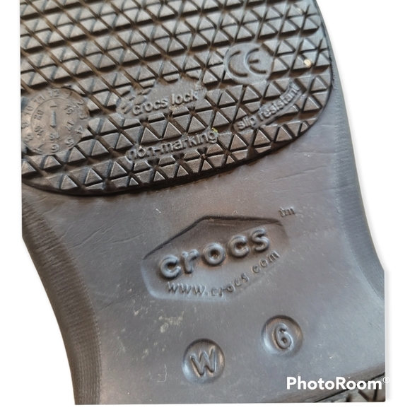 Crocs Dual Comfort Floral Clogs Women's 6 - Picture 8 of 8